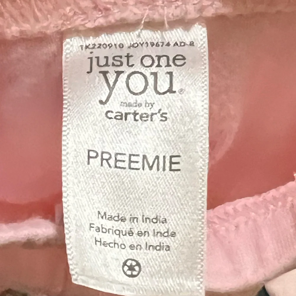 Carter's Infant Baby Girl Bundle Preemie Preowned - Picture 3 of 3